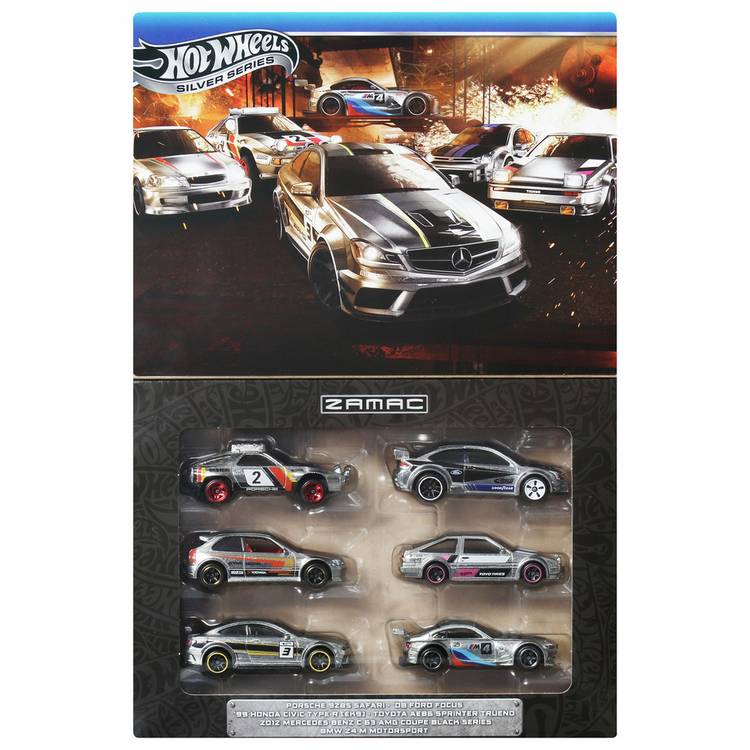 Hot Wheels 1:64 Scale Die-Cast Toy Cars & Trucks, Vehicles  0