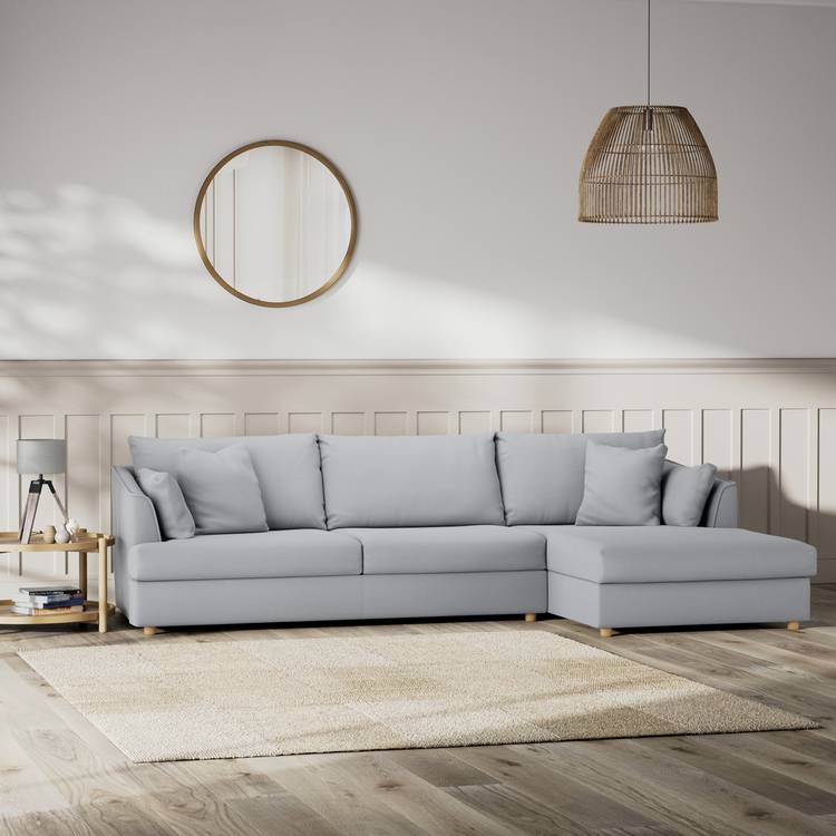 Habitat Holmfirth Right Hand Corner Sofa - Grey 0