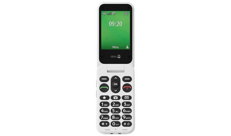 SIM Free Doro Leva E22 Mobile Phone - Black and White