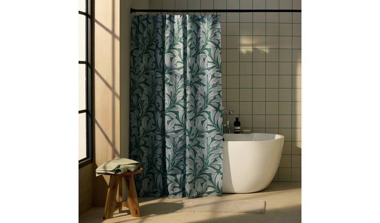 Habitat Global Shower Curtain - Green