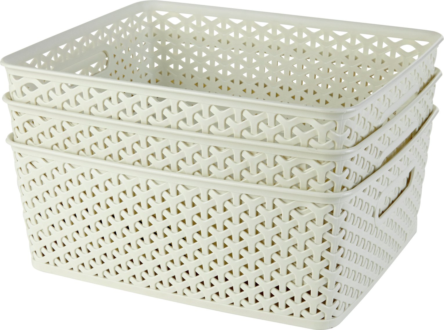white decorative storage boxes
