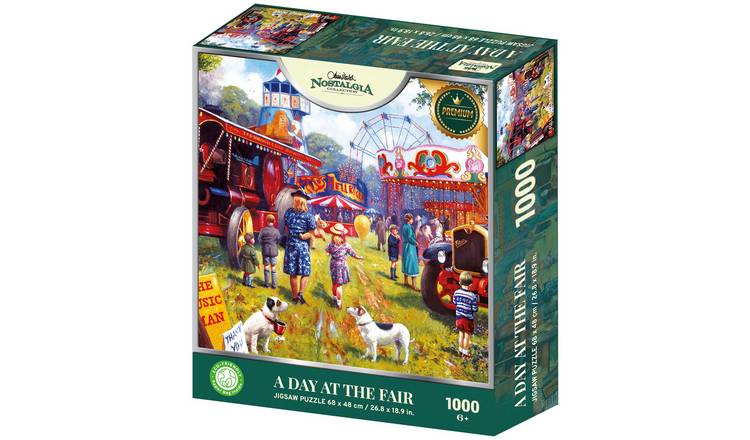 Kidicraft Nostalgia A Day At The Fair 1000 Pieces Puzzle