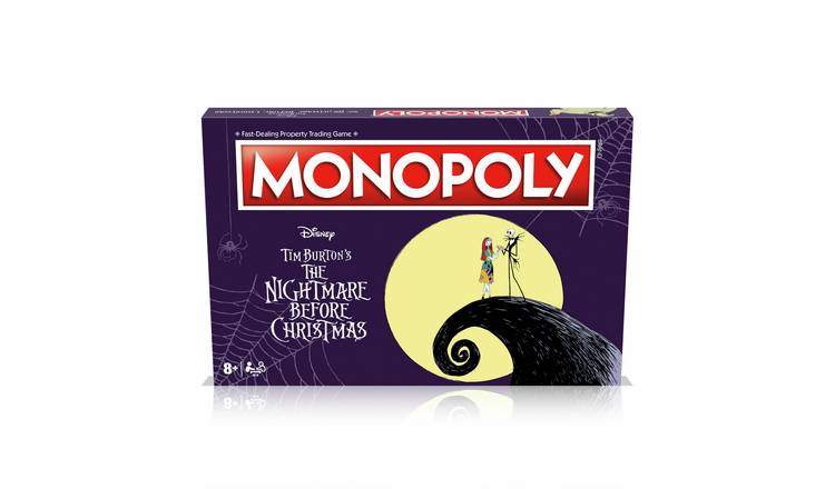 Monopoly Tim Burton's Nightmare Christmas Monopoly Game