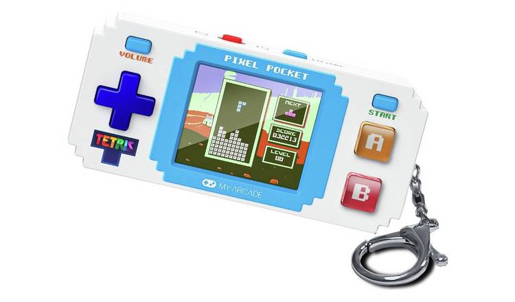 My Arcade Pixel Pocket Tetris Mini Keychain Gaming System