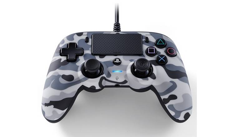 Buy Nacon Official Ps4 Wired Controller Camo Grey Ps4 Controllers And Steering Wheels Argos