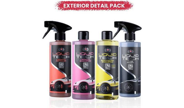 Road Angel Liquid Tech Exterior Detail Car Wash Pack