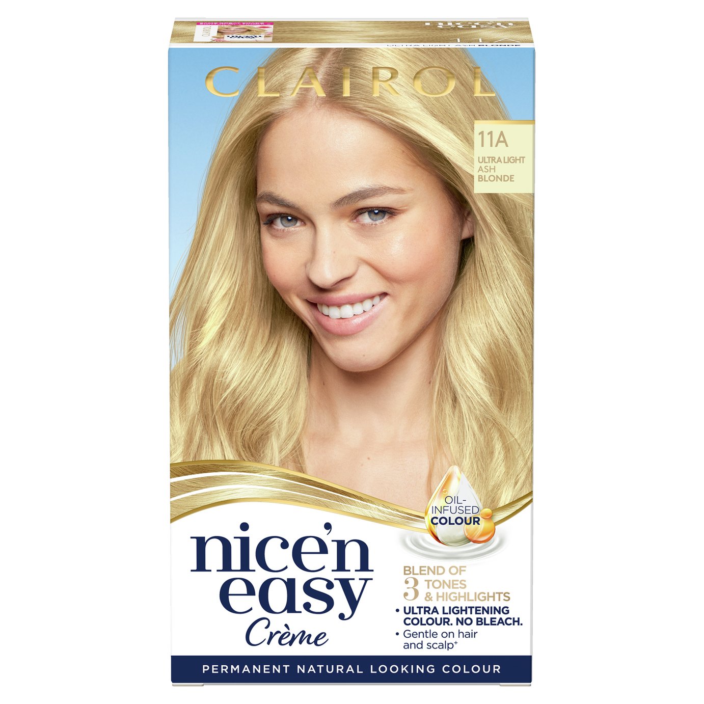 Clairol Nice'n Easy Hair Dye Ultra Light Ash Blonde11A Review