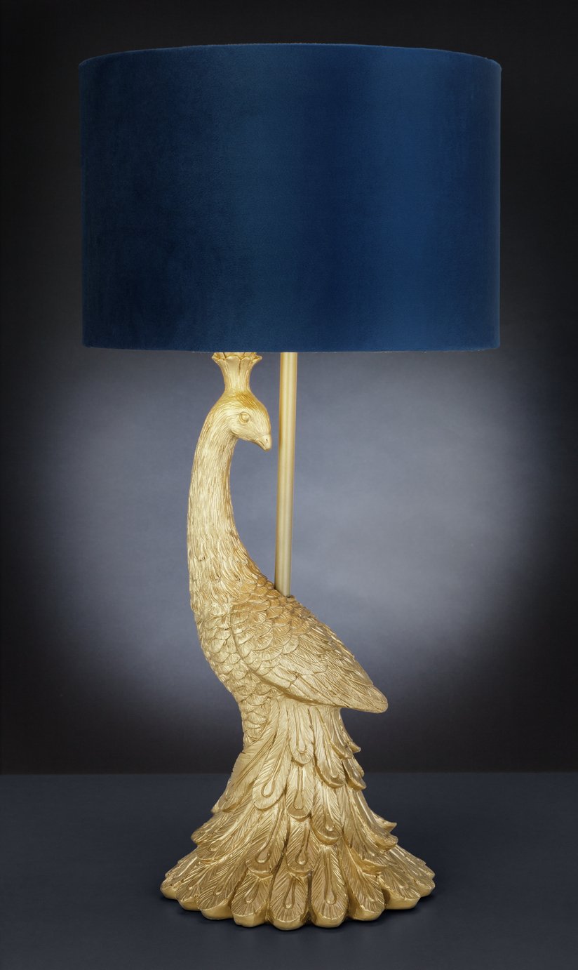 Argos Home Dutch Glam Florence the Peacock Table Lamp Review