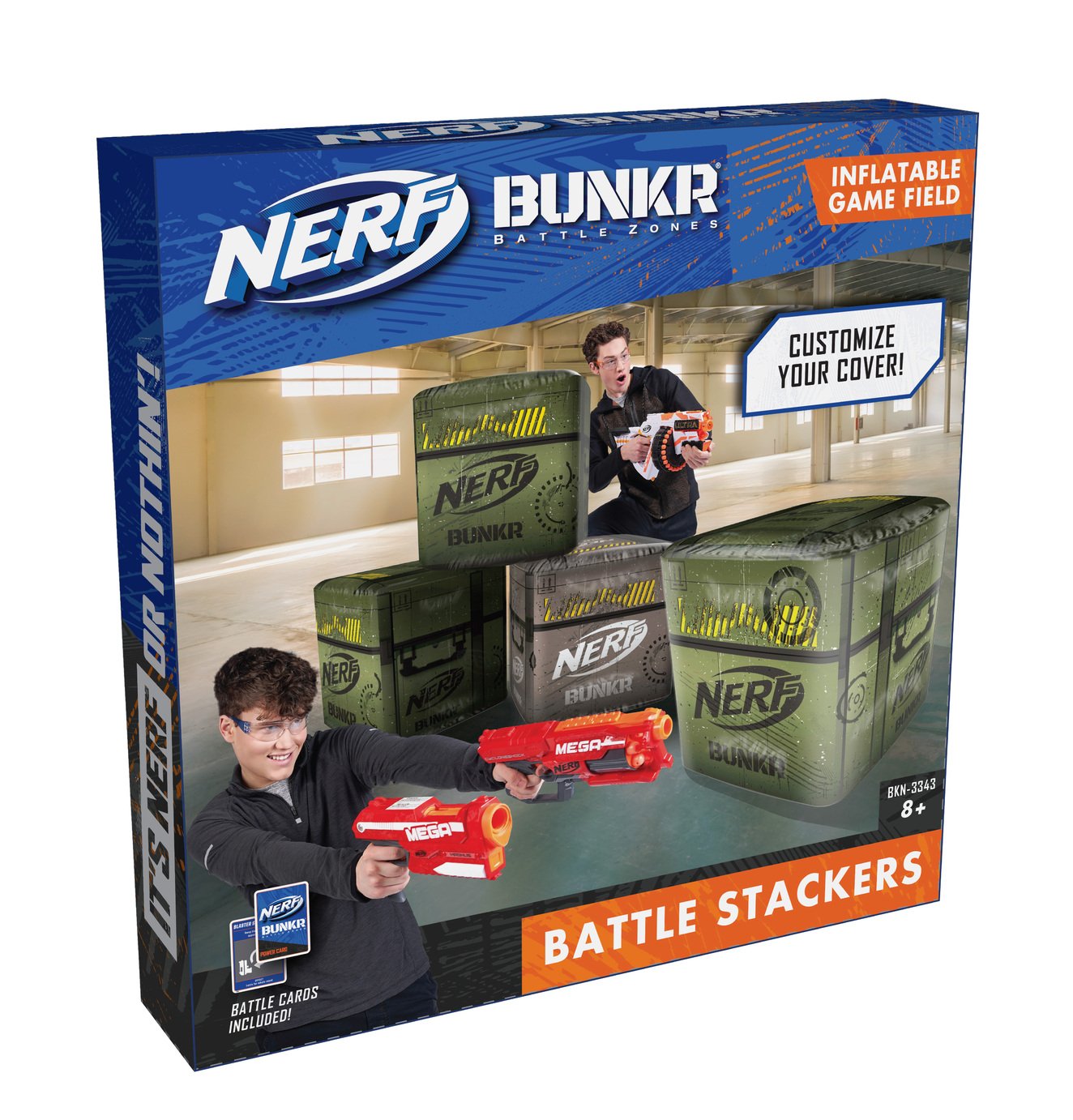 Nerf BUNKR Battle Cube Review