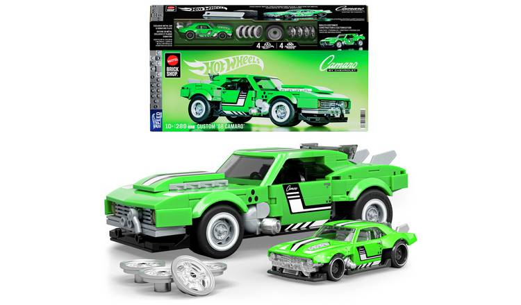 Hot Wheels Custom '68 Camaro Building Toy Kit