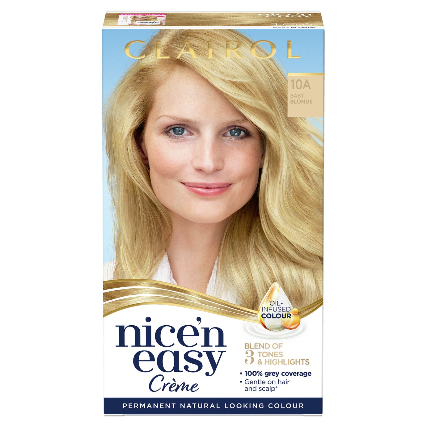 Clairol Nice'n Easy Hair Dye Baby Blonde 10A Review