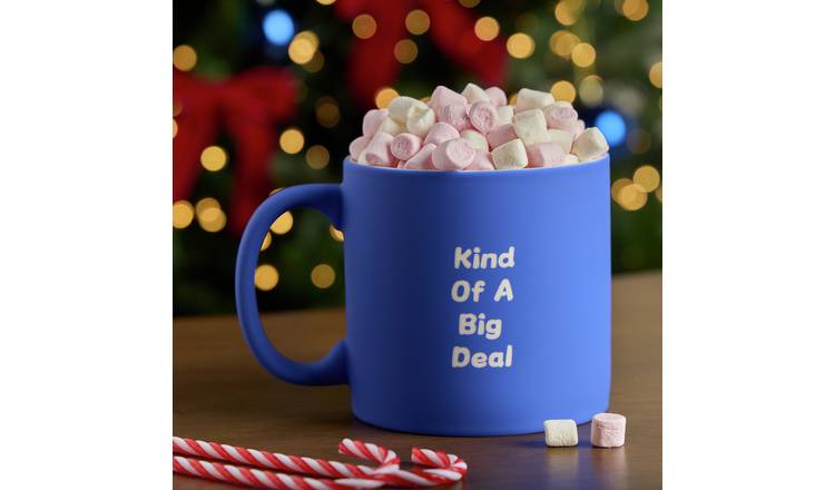 Argos Home Kind of a Big Deal Mug - Blue