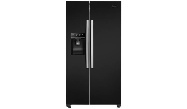 Hisense RS694N4IBE Fridge Freezer - Black