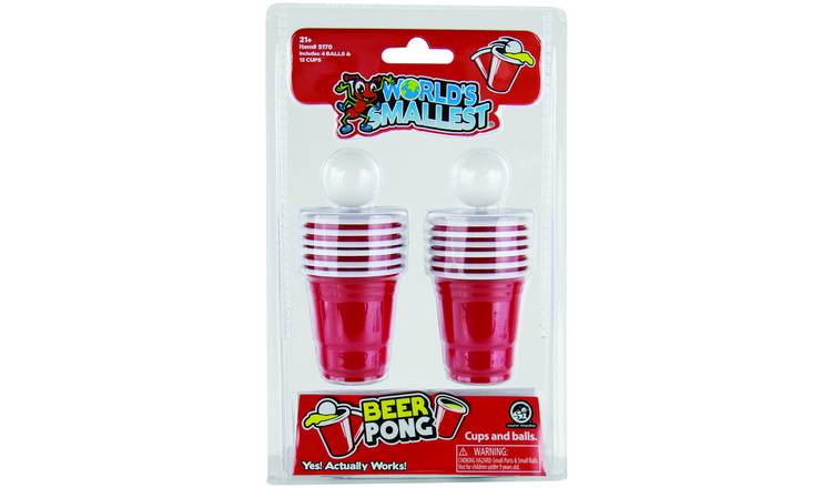 World's Smallest Beer Pong