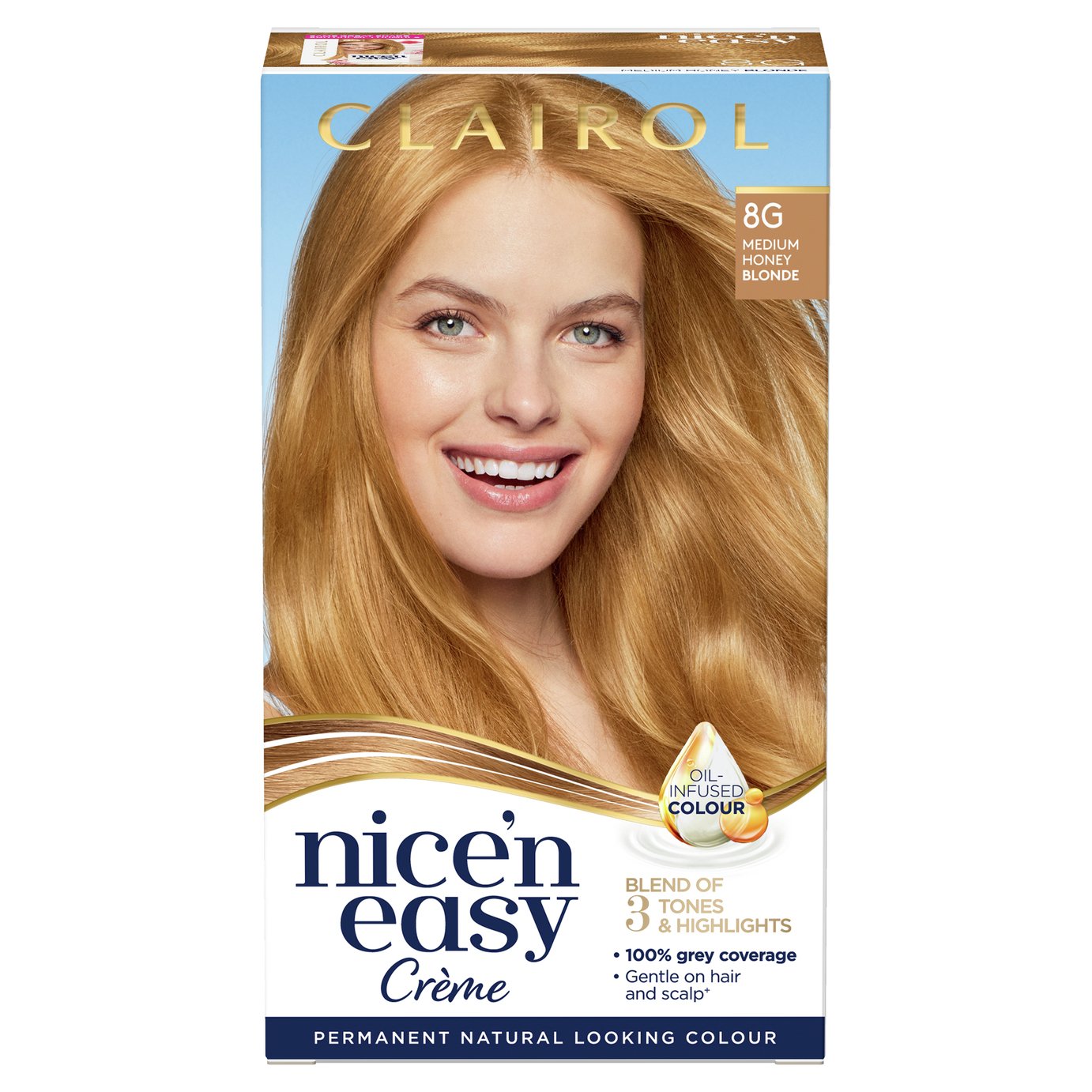 Clairol Nice'n Easy Hair Dye Medium Honey Blonde 8G Review