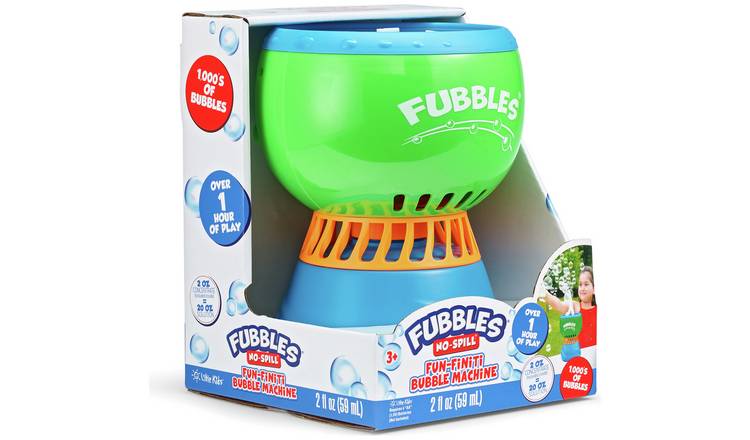 Fubbles No Spill Funfiniti Bubble Machine