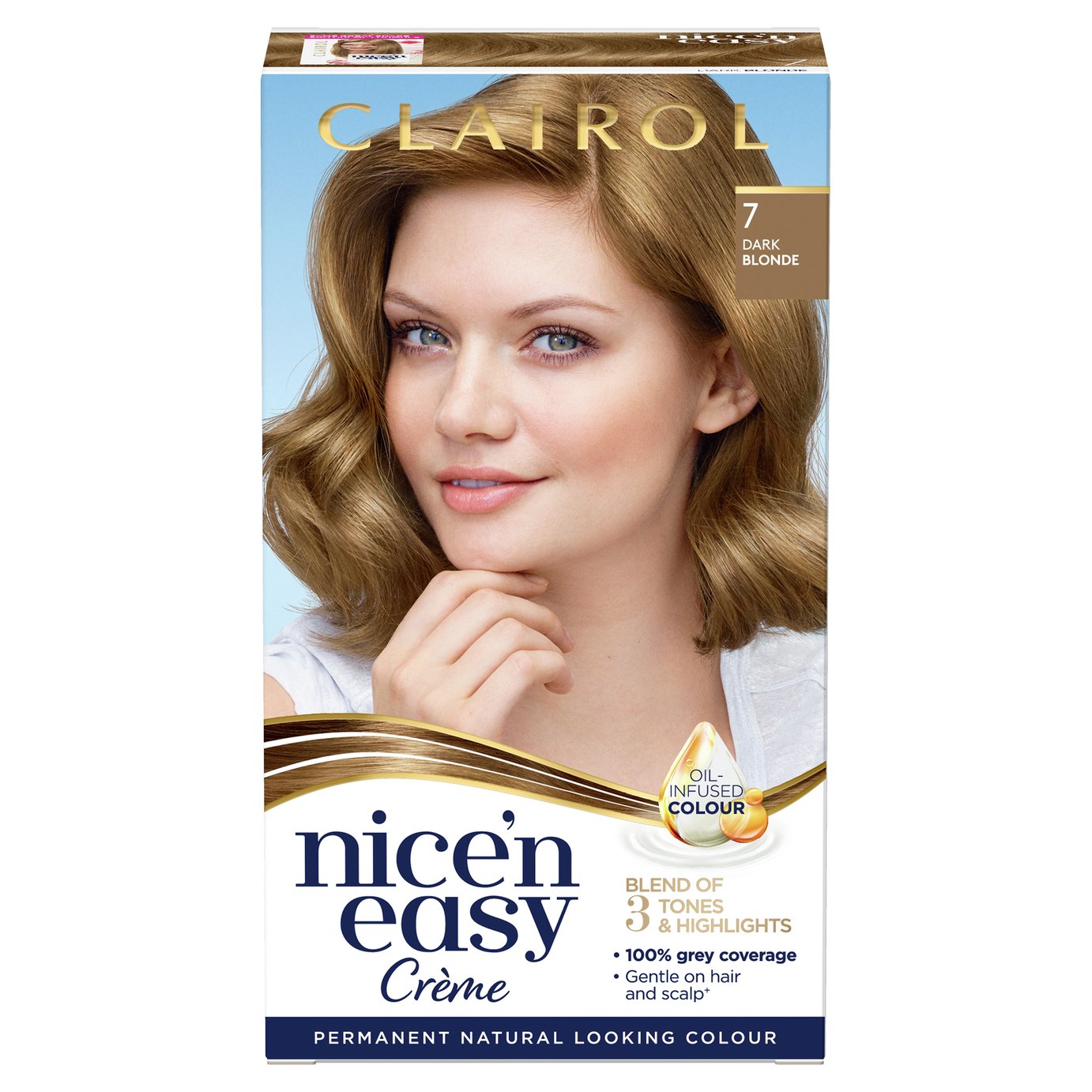 Clairol Nice'n Easy Hair Dye Dark Blonde 7 Review