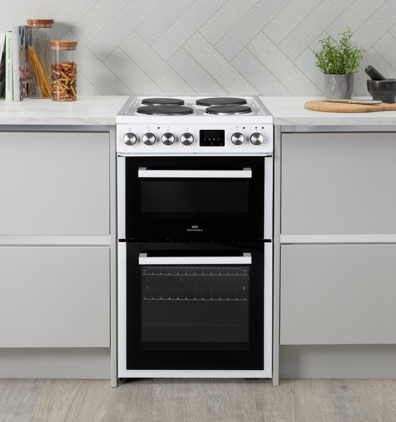 New World NWLS50DEW 50cm Double Oven Electric Cooker Review