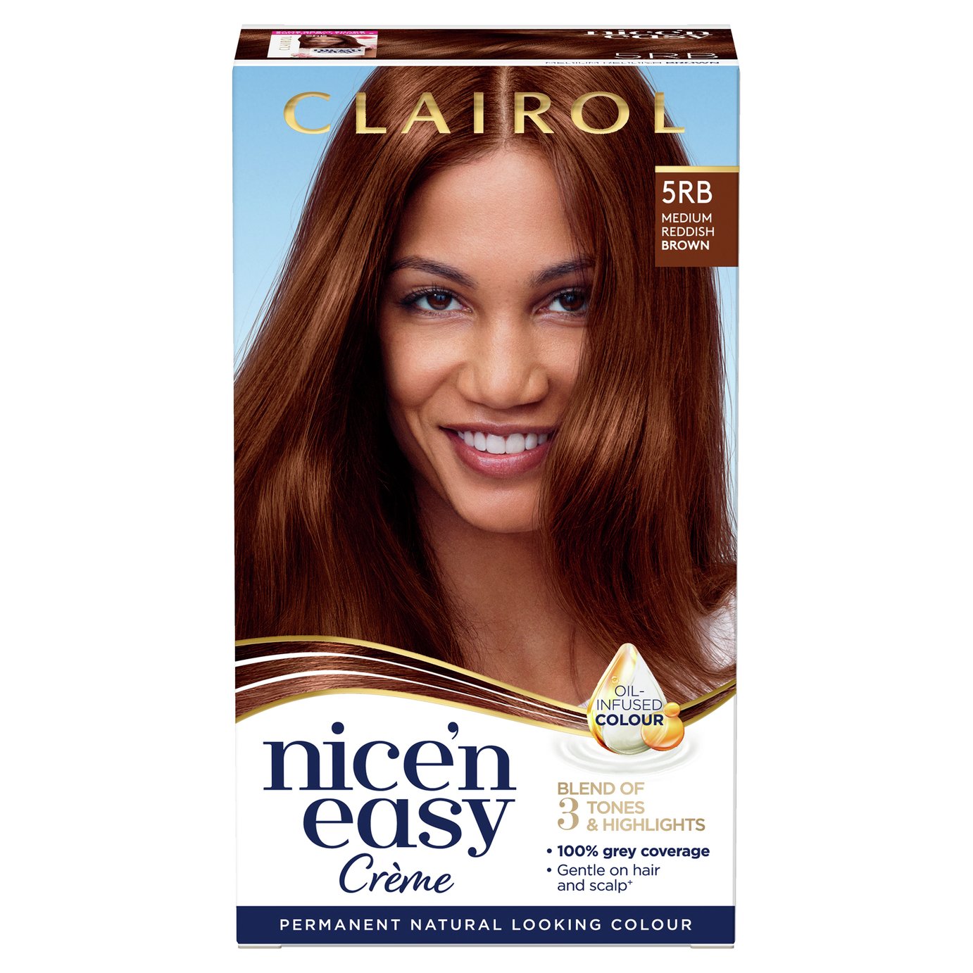 Clairol Nice'n Easy Hair Dye Medium Reddish Brown 5RB Review