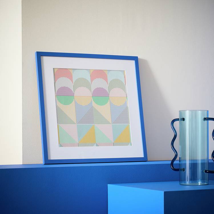 Habitat Blue Cobalt Picture Frame - 16x16" 0