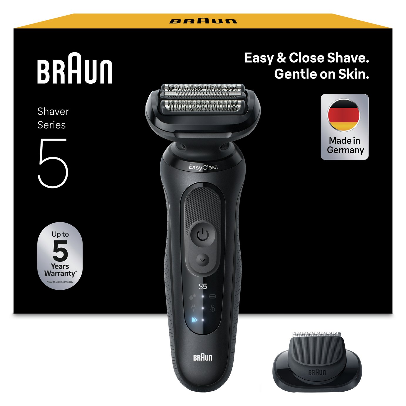 Buy Braun Series 5 Electric Shaver 52-N1200S | Mens electric