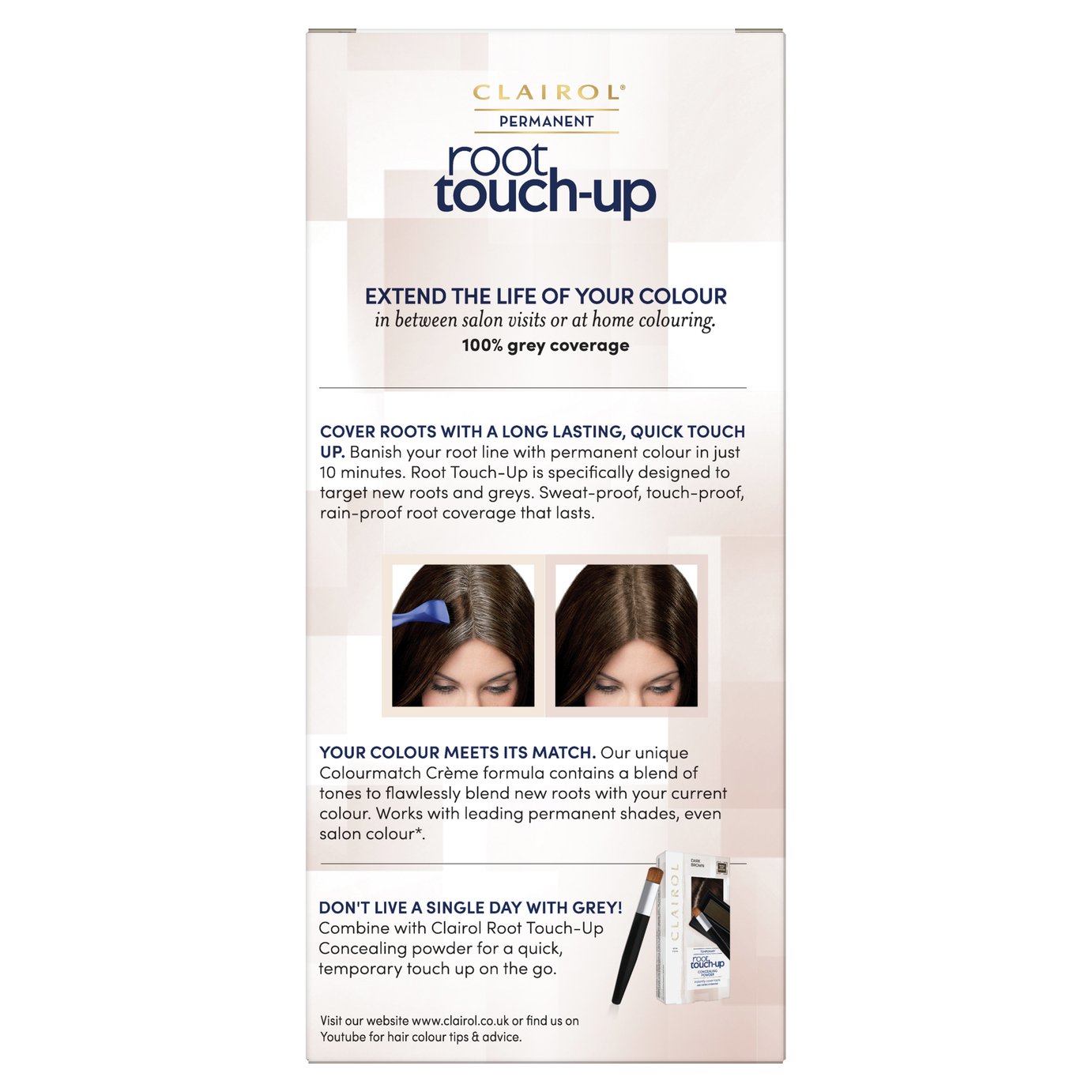 Clairol Root Touch-Up Hair Dye Dark Brown 4 Review