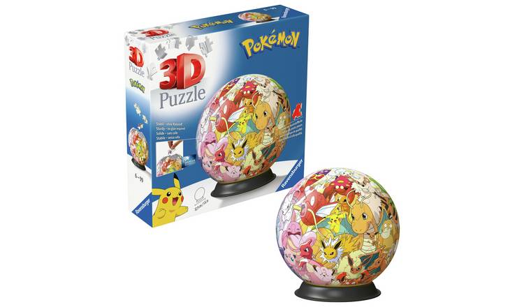 Ravensburger Pokémon 3D 72 Piece Puzzle Ball Jigsaw Puzzle