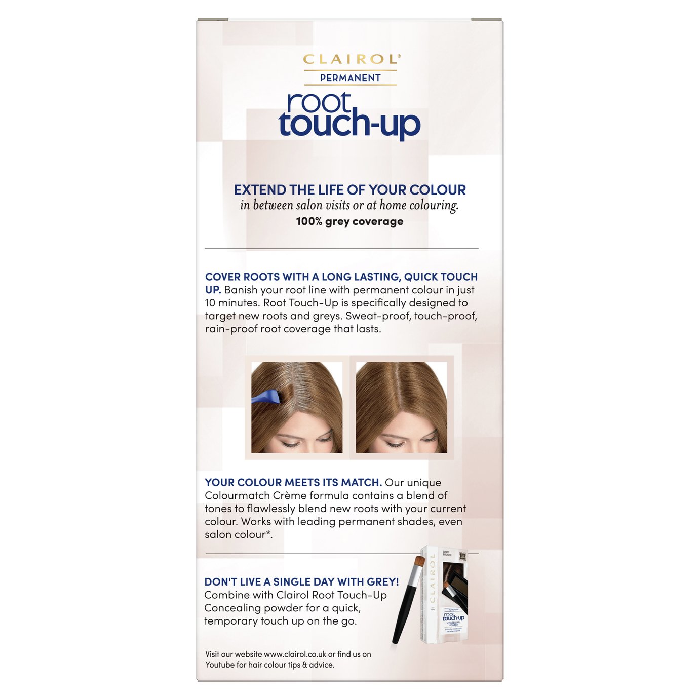 Clairol Root Touch-Up Hair Dye Light Brown 6 Review