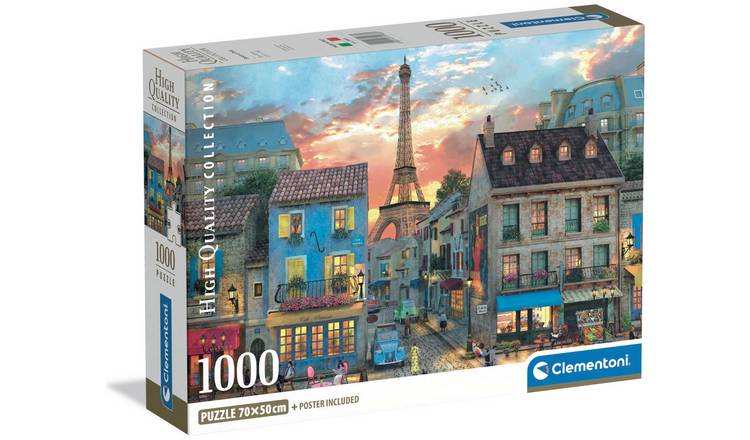 Streets of Paris 1000 Piece Jigsaw Puzzle