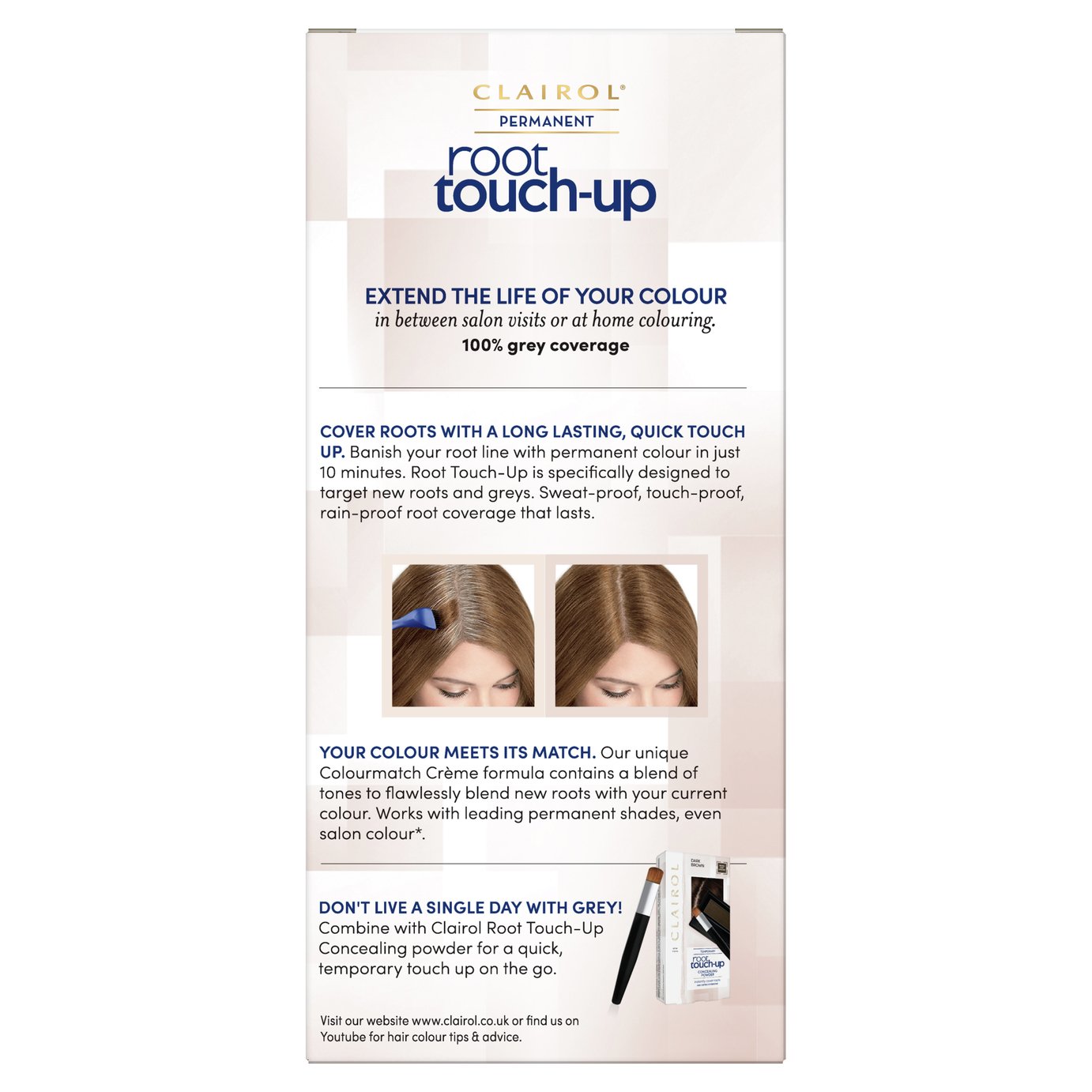 Clairol Root Touch-Up Hair Dye Light Golden Brown 6G Review