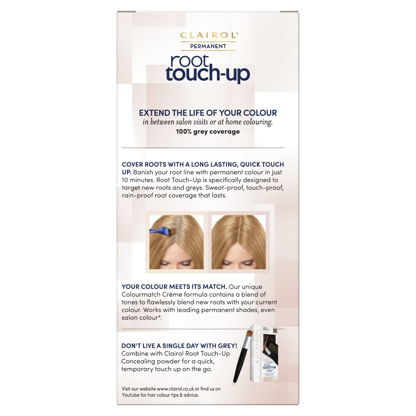 Clairol Root Touch-Up Hair Dye Dark Blonde 7 Review