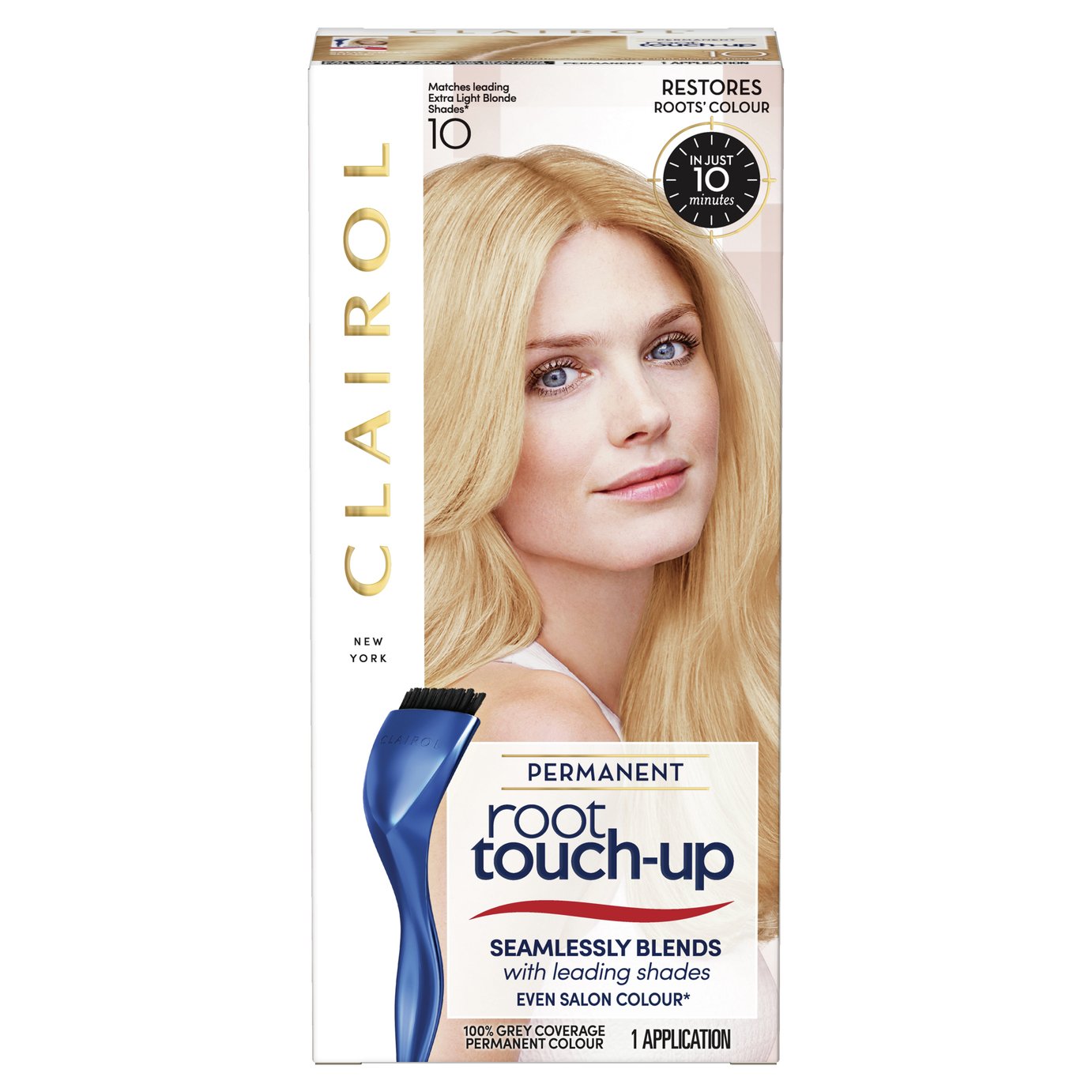 Clairol Root Touch-Up Hair Dye Extra Light Blonde 10 Review