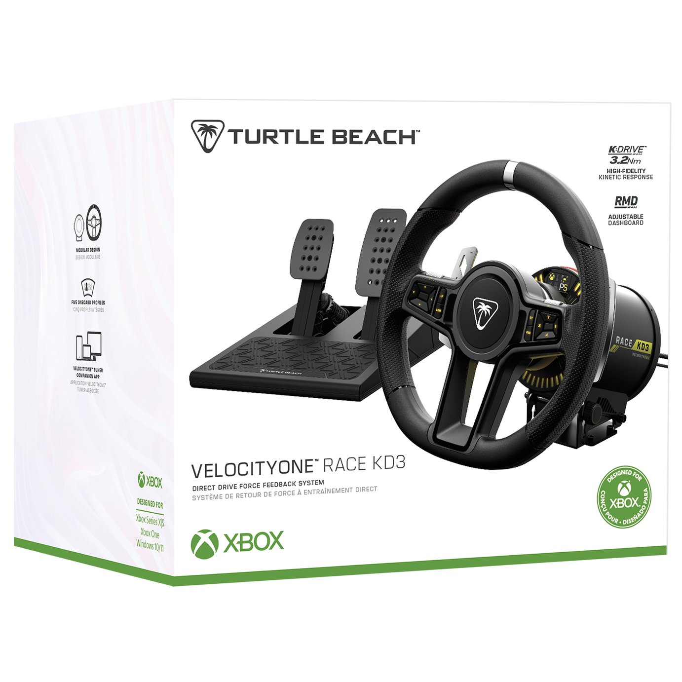 Turtle Beach VelocityOne Race KD3 Racing Wheel For PC & Xbox in a box