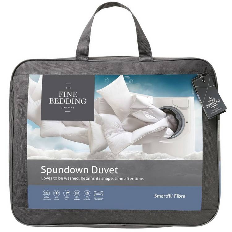 The Fine Bedding Company Spundown 7.5 Tog Duvet Set - Single 0