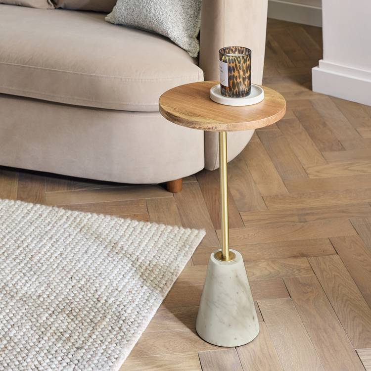 Habitat Kayleigh Side Table - Natural 0