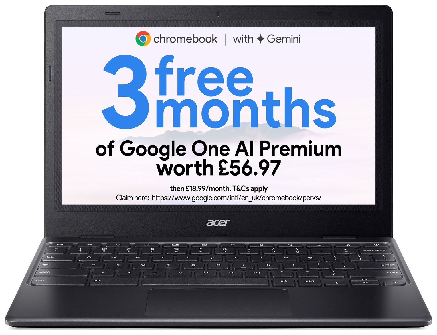 Acer 311 11.6in Celeron 4GB 64GB Chromebook