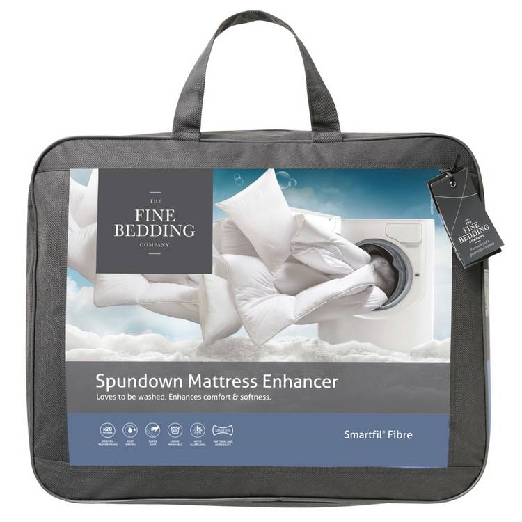 The Fine Bedding Company Spundown Mattress Enhancer- Single 0