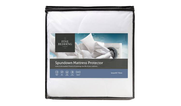 The Fine Bedding Co Spundown Mattress Protector - Double