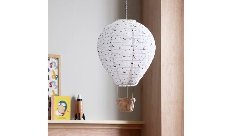 Habitat Hot Air Balloon White Easy Fit Lampshade - 30cm