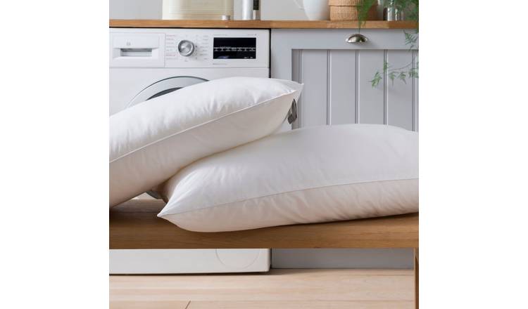 The Fine Bedding Company Spundown Medium Pillow - 2 Pack