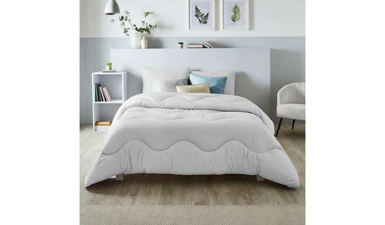 Night Lark Cloud Coverless 4.5 Tog Grey Duvet Set - Double
