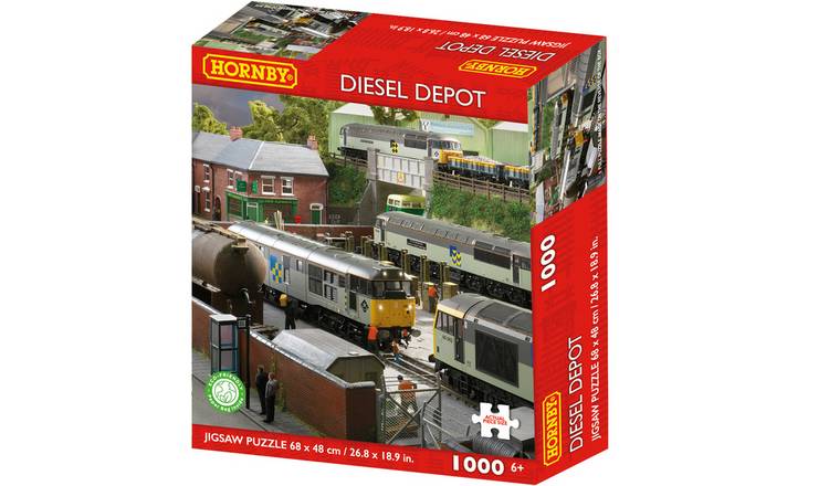 Kidicraft Hornby Diesel Depot 1000 Pcs Puzzle