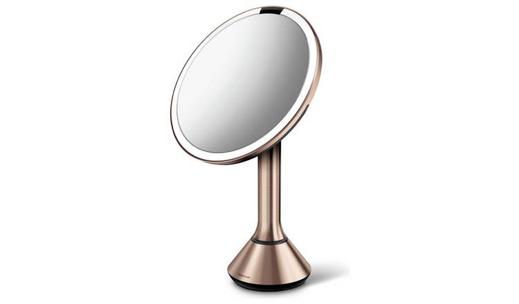 Simplehuman sensor mirror round, rose gold