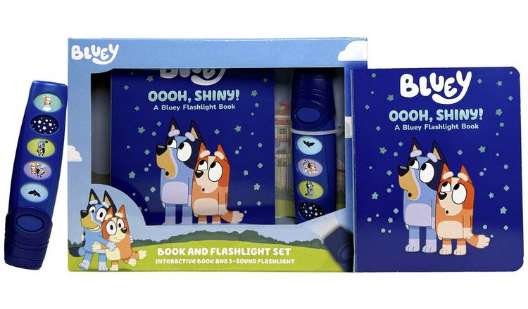 BLUEY Flashlight Book & Box 