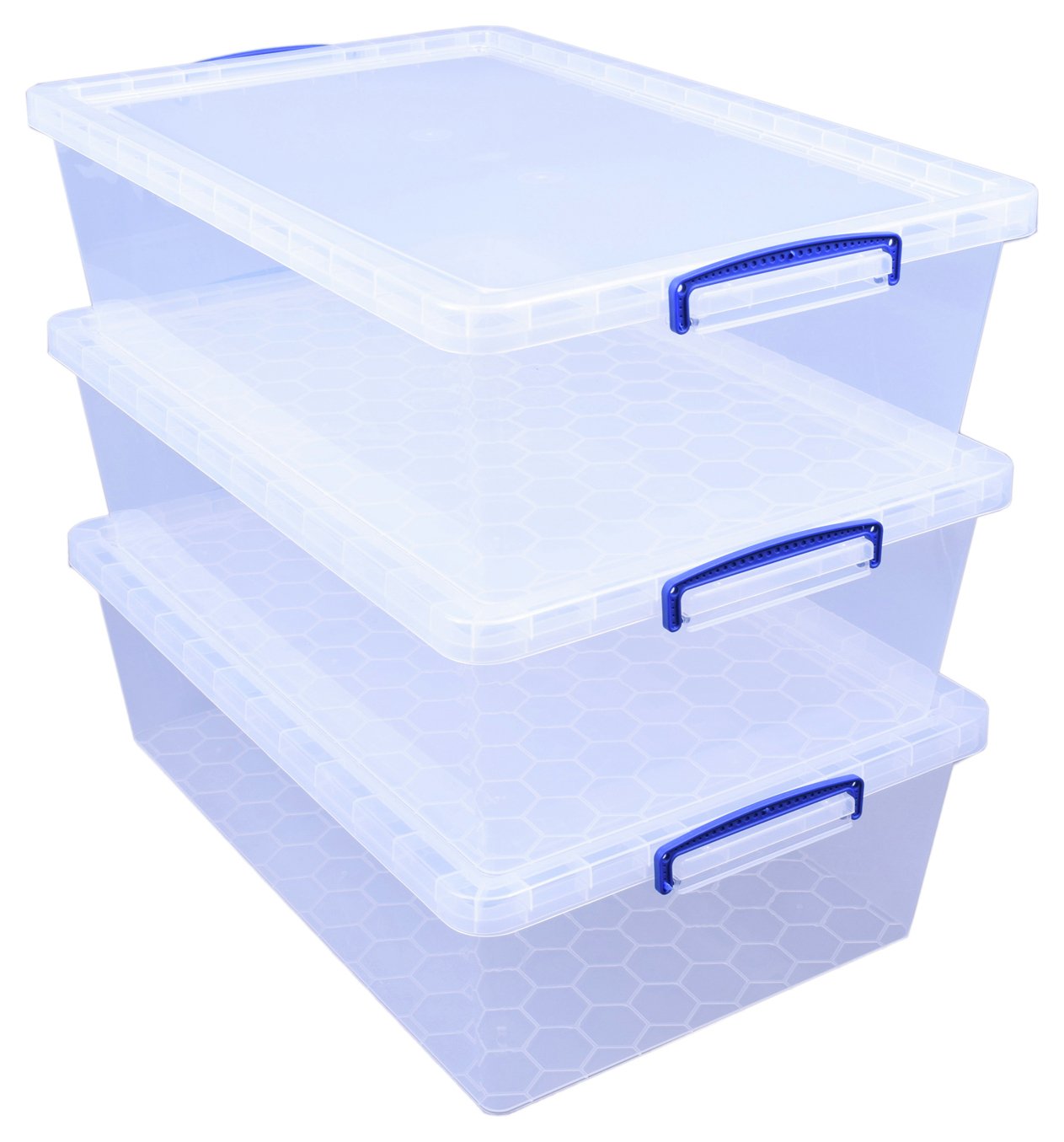 Really Useful 43 Litre Storage Boxes - Set of 3