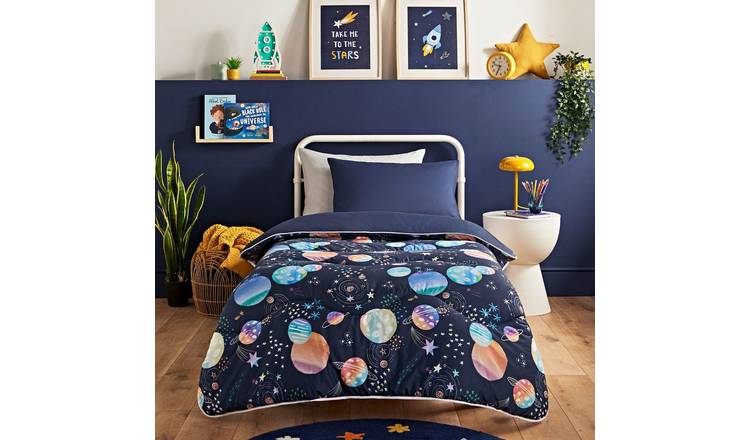 Night Lark Junior Space Adventure 4.5 Tog Duvet Set - Double