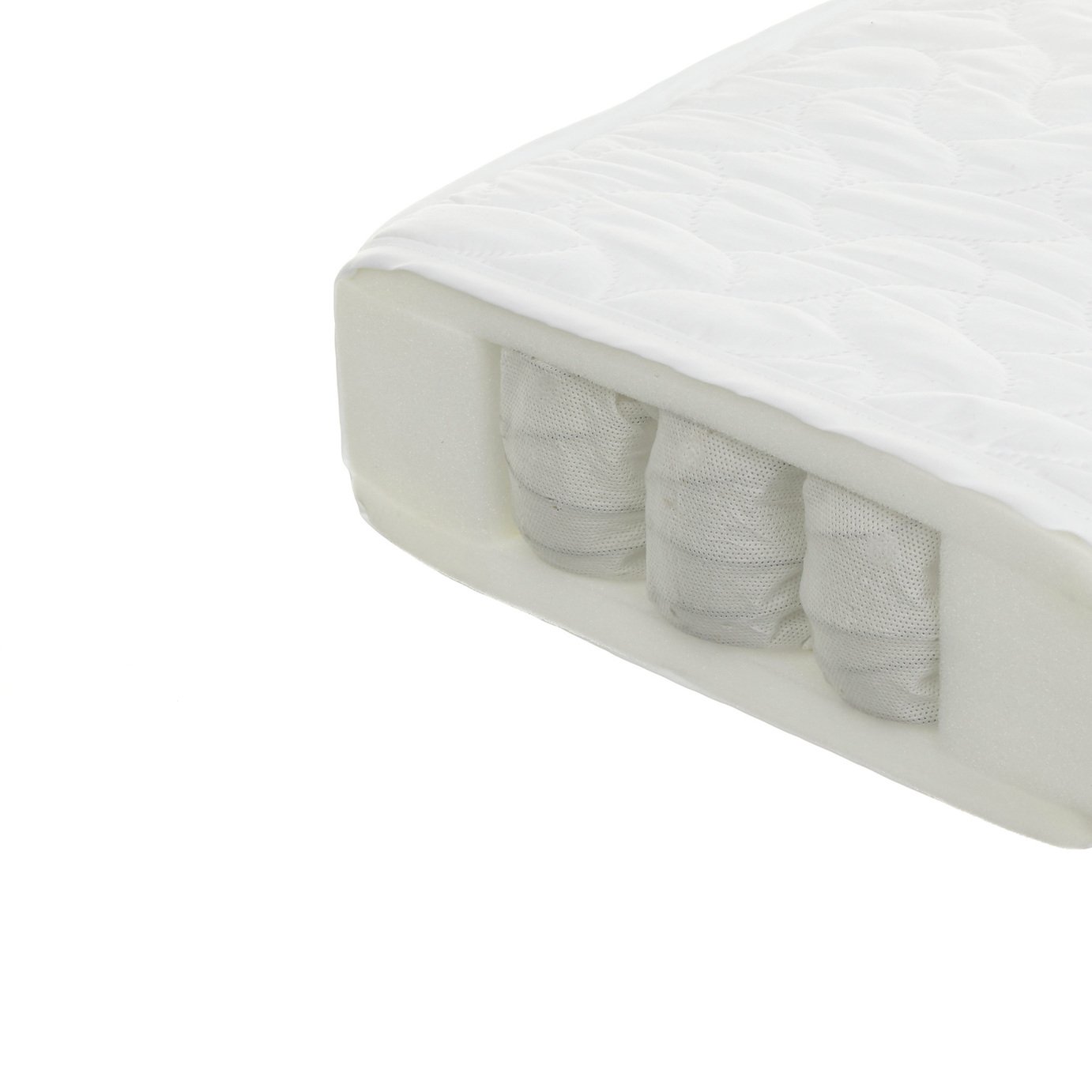 obaby sprung cot bed mattress review