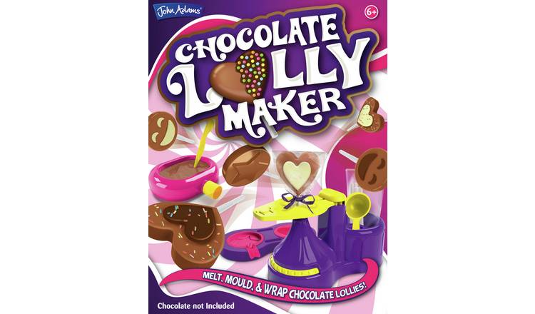 Plastic Chocolate Doll Logo Lolly Mould