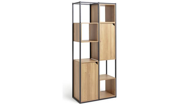 Tall unit with deals shelves