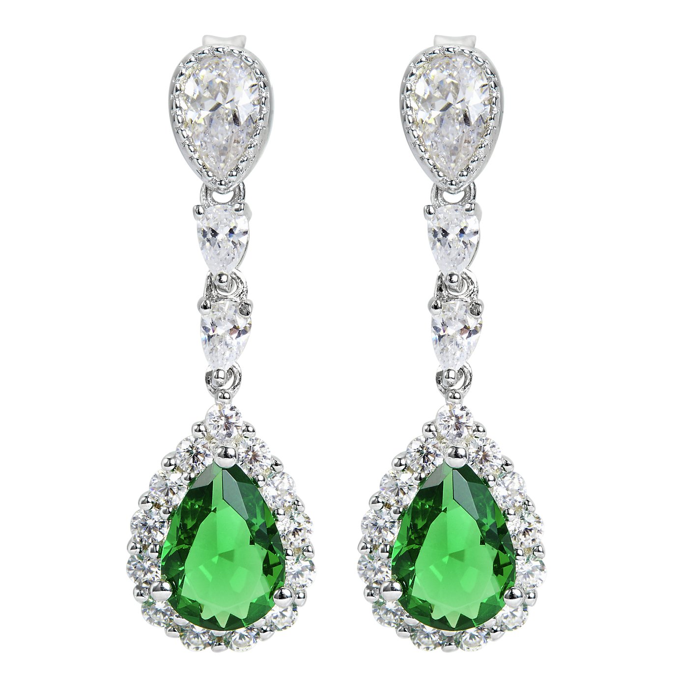 Revere Sterling Silver Cubic Zirconia Pear Earrings Review